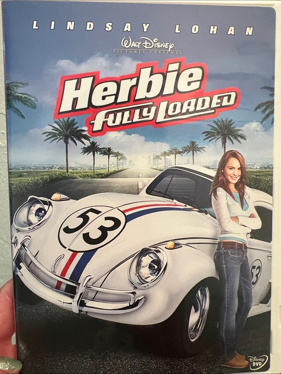 Disney Other - #2427**Herbie Fully Loaded (Walt Disney) DVD - White with Red & Blue Accents